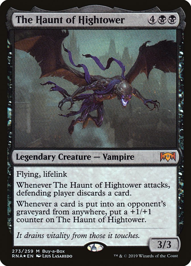 The Haunt of Hightower (Buy-A-Box) [Ravnica Allegiance] | Black Swamp Games