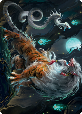 Gloomshrieker Art Card [Kamigawa: Neon Dynasty Art Series] | Black Swamp Games