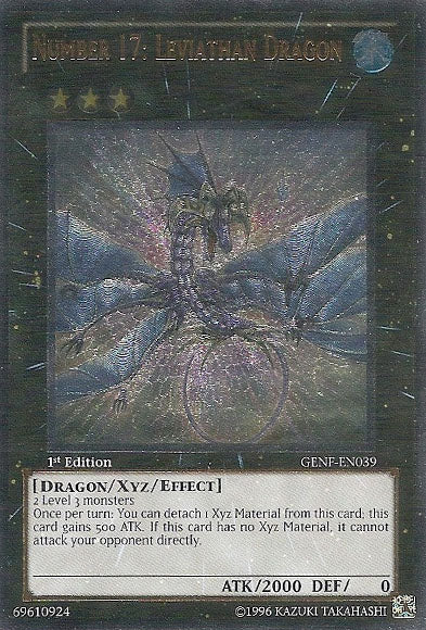 Number 17: Leviathan Dragon [GENF-EN039] Ultimate Rare | Black Swamp Games