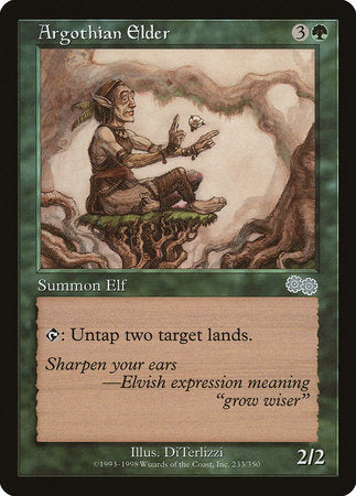 Argothian Elder [Urza's Saga] | Black Swamp Games