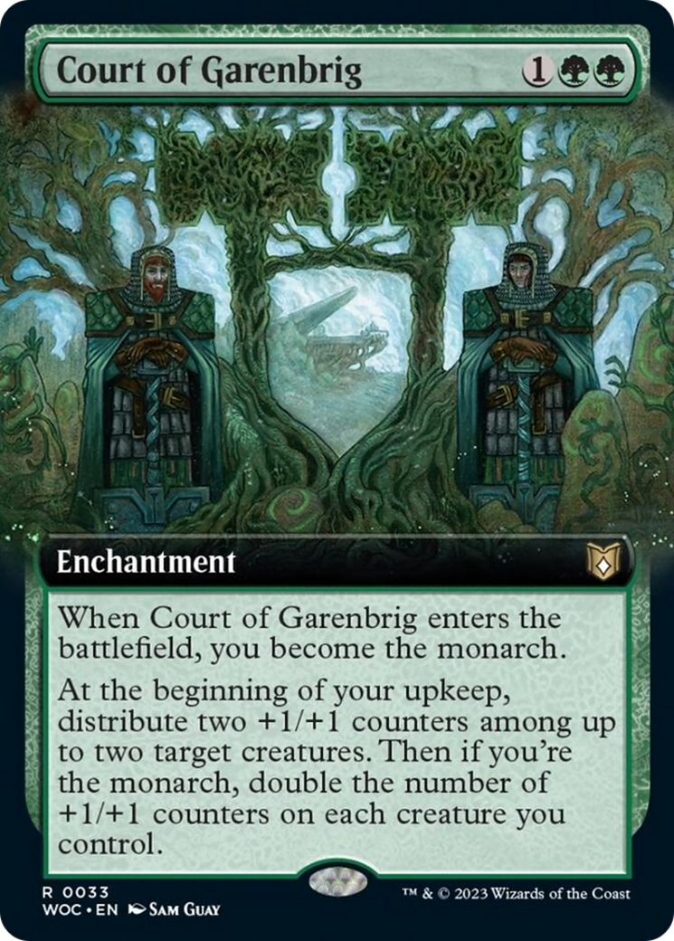 Court of Garenbrig (Extended Art) [Wilds of Eldraine Commander] | Black Swamp Games