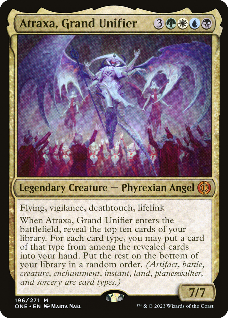 Atraxa, Grand Unifier [Phyrexia: All Will Be One] | Black Swamp Games