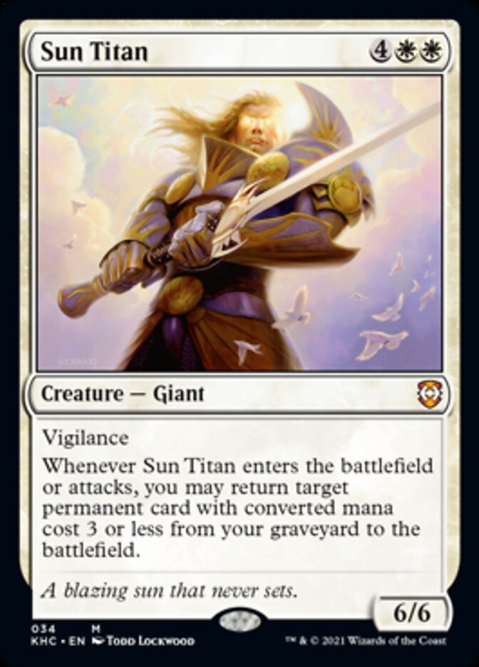 Sun Titan [Kaldheim Commander] | Black Swamp Games