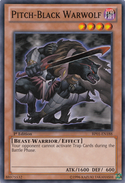 Pitch-Black Warwolf [BP01-EN188] Common | Black Swamp Games