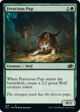 Ferocious Pup [Jumpstart 2022] | Black Swamp Games