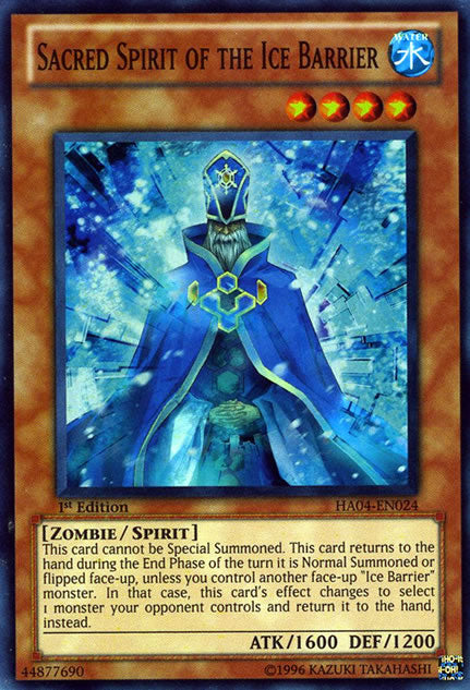 yugioh ice barrier cards Cryomancer of the Ice Barrier | Card Details