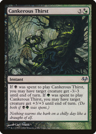 Cankerous Thirst [Eventide] | Black Swamp Games