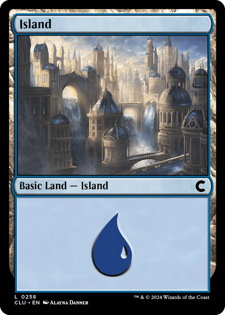 Island (0258) [Ravnica: Clue Edition] | Black Swamp Games