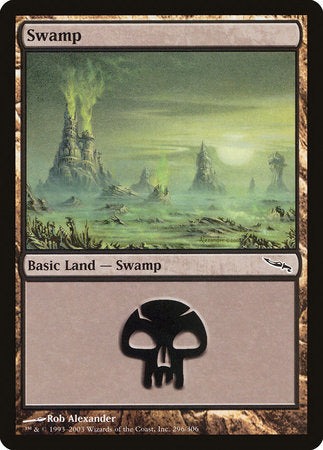 Swamp (296) [Mirrodin] | Black Swamp Games