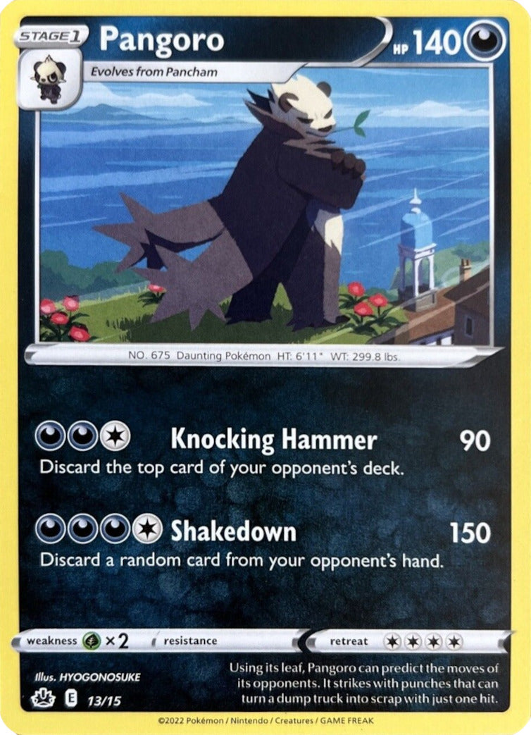 Pangoro (13/15) [McDonald's Promos: Match Battle] | Black Swamp Games