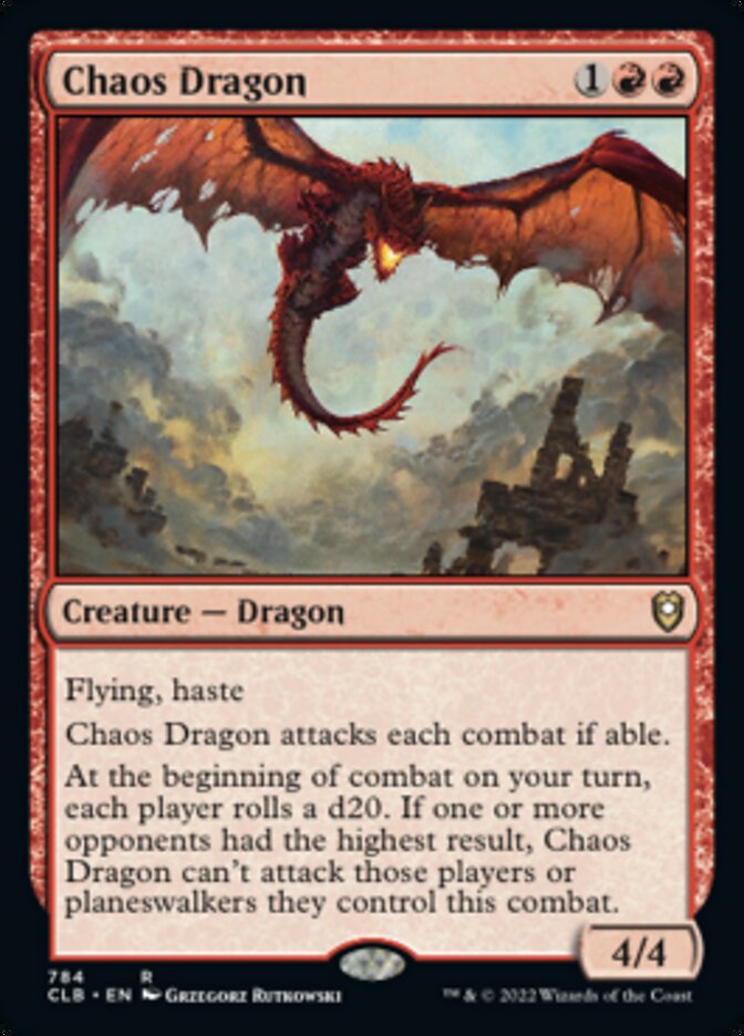 Chaos Dragon [Commander Legends: Battle for Baldur's Gate] | Black Swamp Games