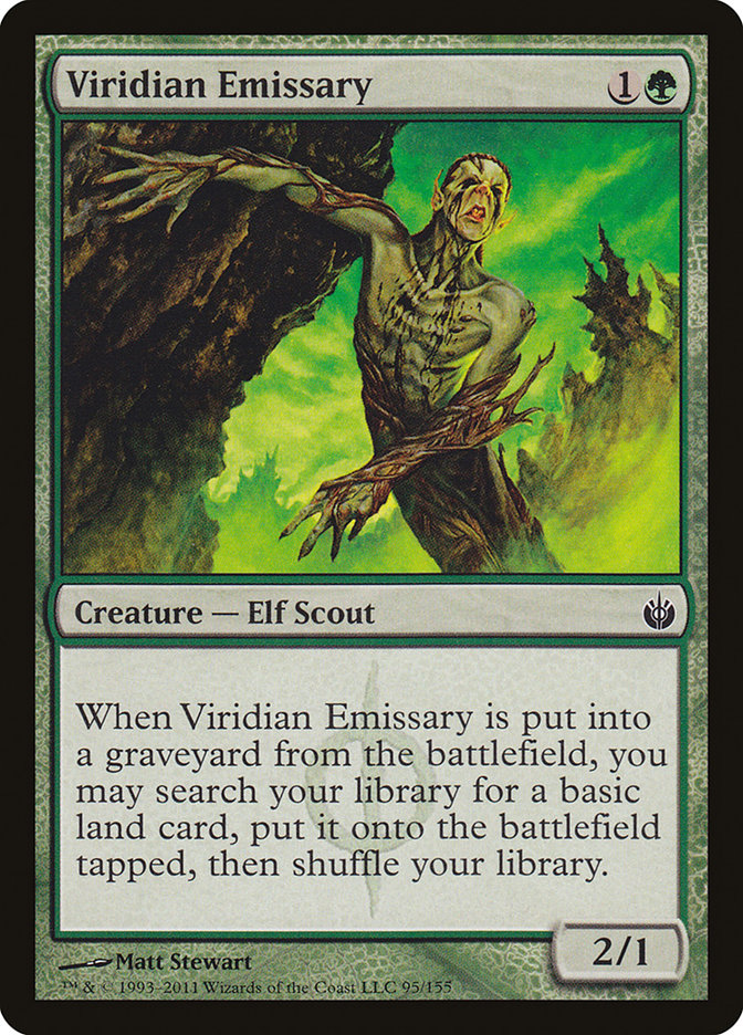 Viridian Emissary [Mirrodin Besieged] | Black Swamp Games