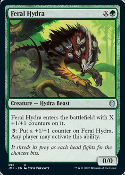 Feral Hydra [Jumpstart] | Black Swamp Games