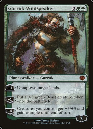 Garruk Wildspeaker [Duel Decks: Garruk vs. Liliana] | Black Swamp Games