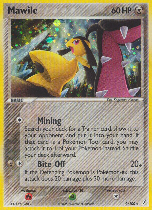 Mawile (9/100) [EX: Crystal Guardians] | Black Swamp Games