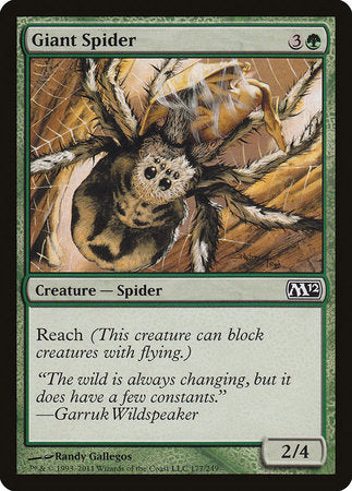 Giant Spider [Magic 2012] | Black Swamp Games