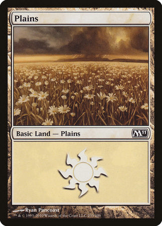 Plains (233) [Magic 2011] | Black Swamp Games