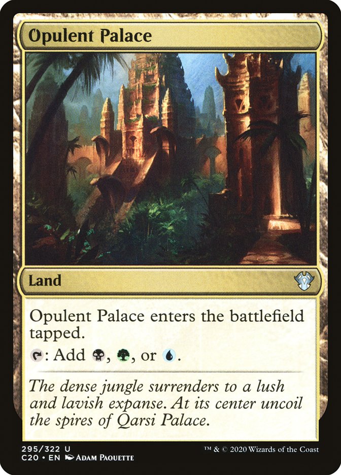 Opulent Palace [Commander 2020] | Black Swamp Games