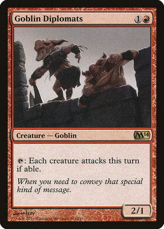 Goblin Diplomats [Magic 2014] | Black Swamp Games