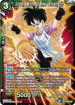 Videl, With All Her Strength (BT14-067) [Cross Spirits] | Black Swamp Games