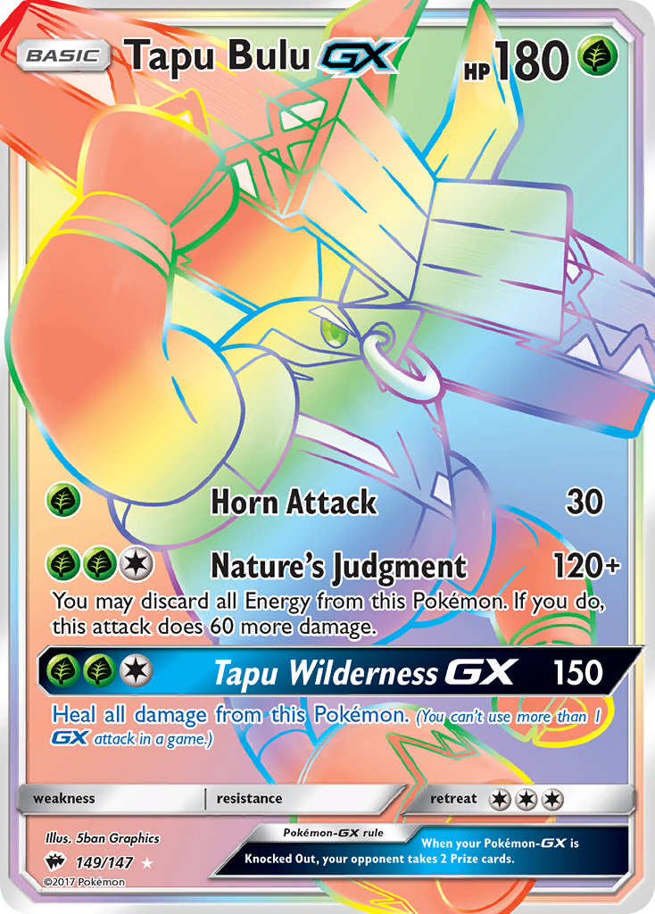 Tapu Bulu GX (149/147) [Sun & Moon: Burning Shadows] | Black Swamp Games