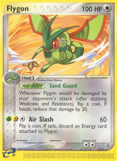 Flygon (15/97) [EX: Dragon] | Black Swamp Games