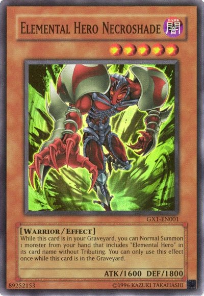 Elemental Hero Necroshade [GX1-EN001] Super Rare | Black Swamp Games