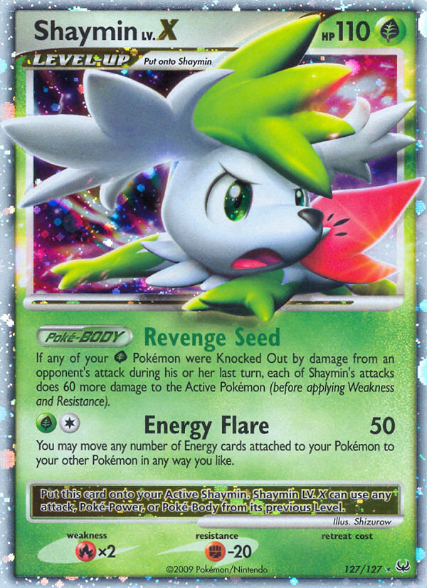 Shaymin LV.X (127/127) [Platinum: Base Set] | Black Swamp Games