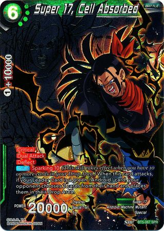 Super 17, Cell Absorbed (SPR) (BT5-067) [Miraculous Revival] | Black Swamp Games