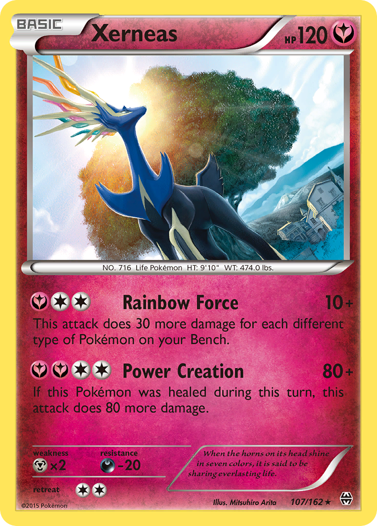 Xerneas (107/162) [XY: BREAKthrough] | Black Swamp Games