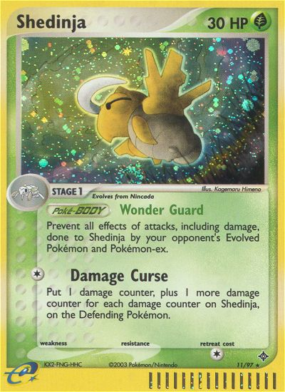 Shedinja (11/97) [EX: Dragon] | Black Swamp Games