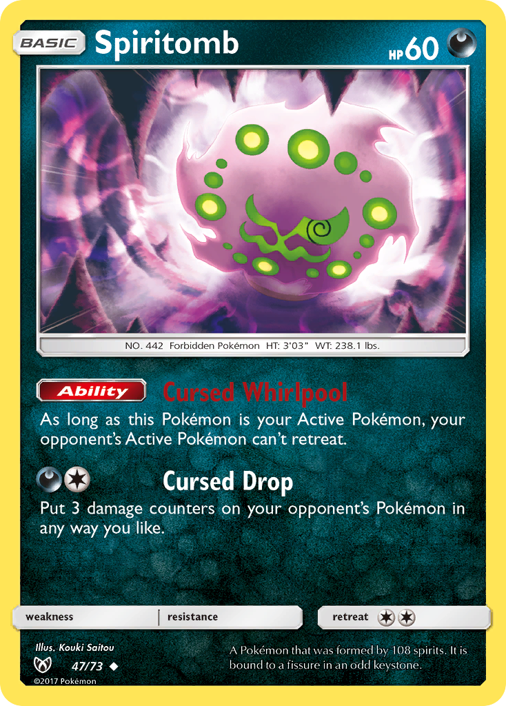 Spiritomb (47/73) [Sun & Moon: Shining Legends] | Black Swamp Games