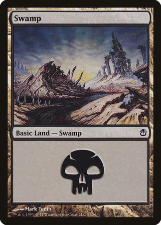 Swamp (77) [Duel Decks: Ajani vs. Nicol Bolas] | Black Swamp Games