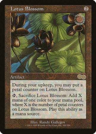 Lotus Blossom [Urza's Saga] | Black Swamp Games