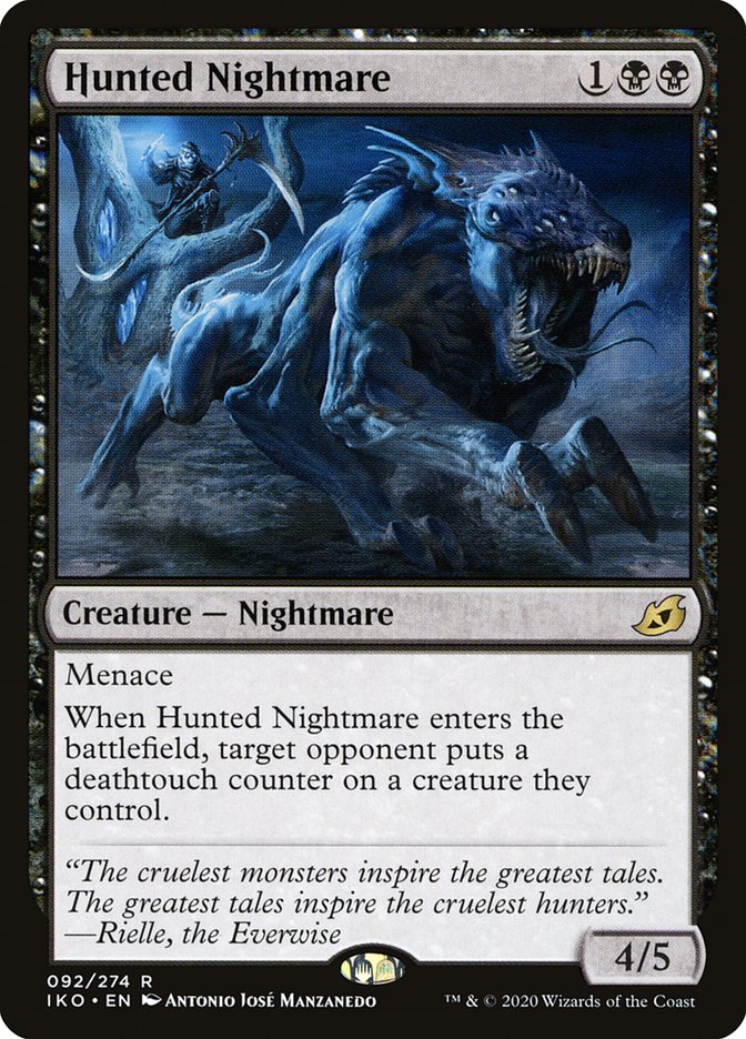 Hunted Nightmare [Ikoria: Lair of Behemoths] | Black Swamp Games