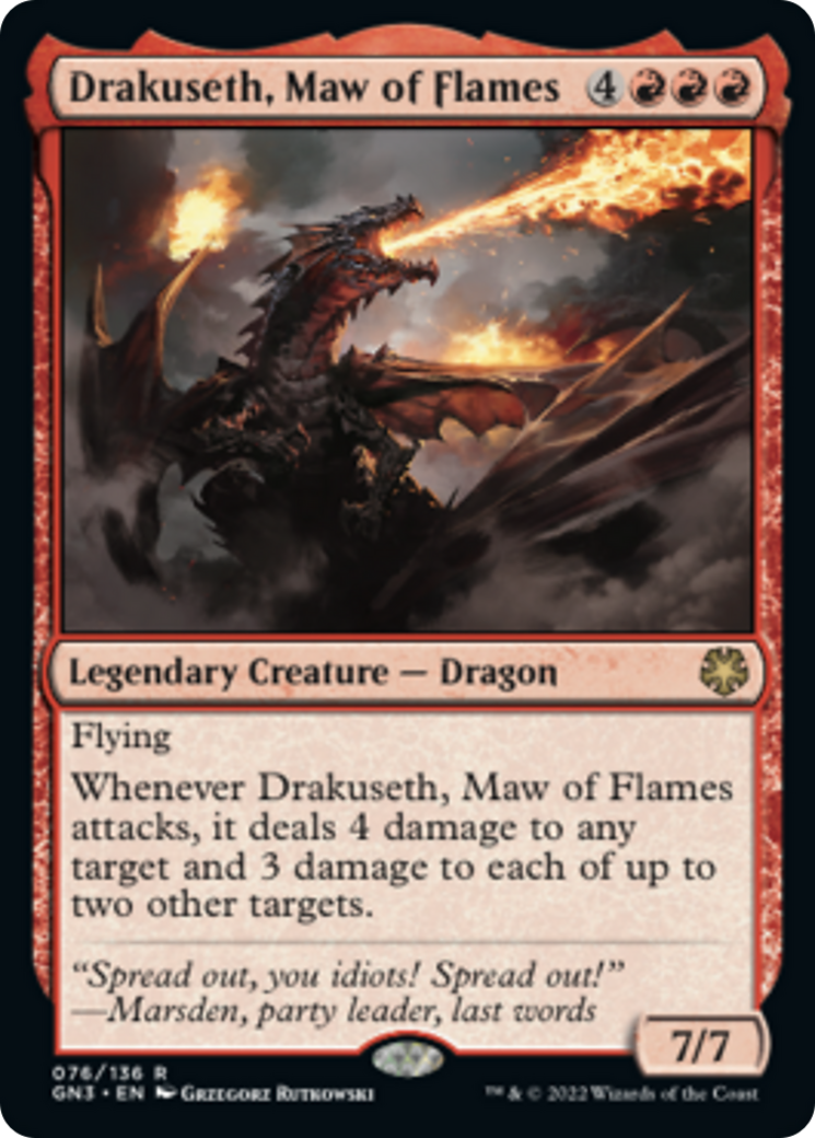 Drakuseth, Maw of Flames [Game Night: Free-for-All] | Black Swamp Games