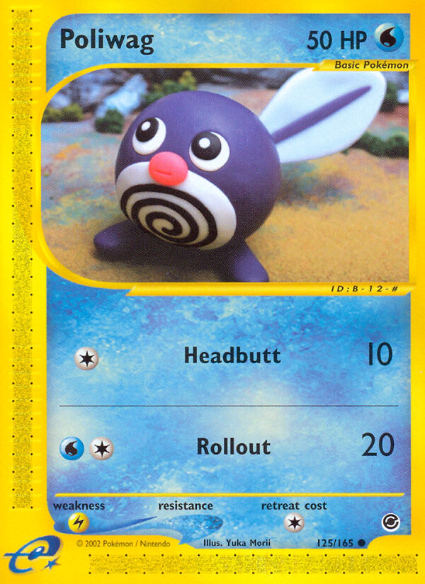 Poliwag (125/165) [Expedition: Base Set] | Black Swamp Games