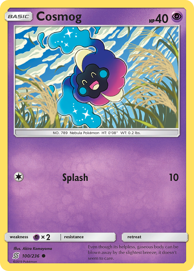 Cosmog (100/236) [Sun & Moon: Unified Minds] | Black Swamp Games