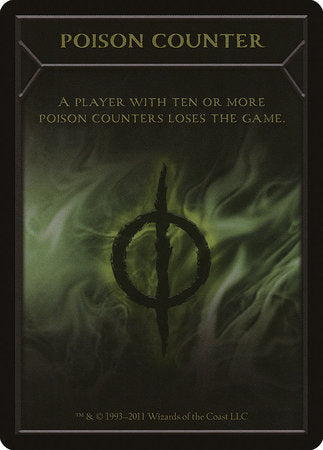 Poison Counter Token [New Phyrexia Tokens] | Black Swamp Games