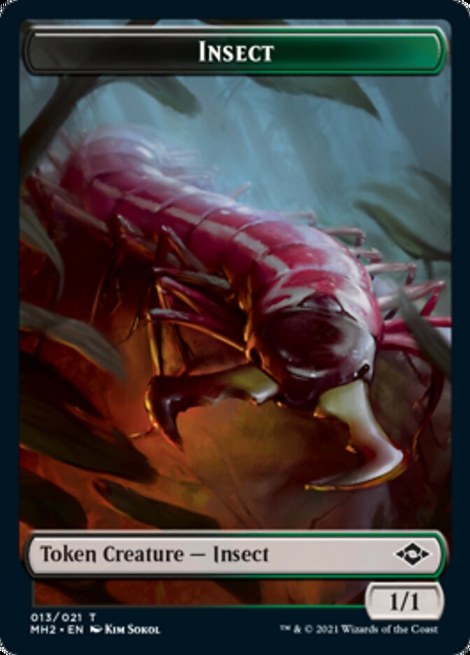 Insect Token [Modern Horizons 2 Tokens] | Black Swamp Games