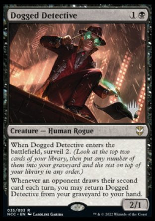Dogged Detective (Promo Pack) [Streets of New Capenna Commander Promos] | Black Swamp Games