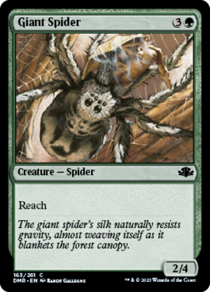 Giant Spider [Dominaria Remastered] | Black Swamp Games