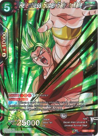 Relentless Super Saiyan Kale [TB1-015] | Black Swamp Games