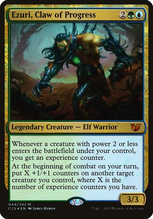 Ezuri, Claw of Progress (Oversized) [Commander 2015 Oversized] | Black Swamp Games