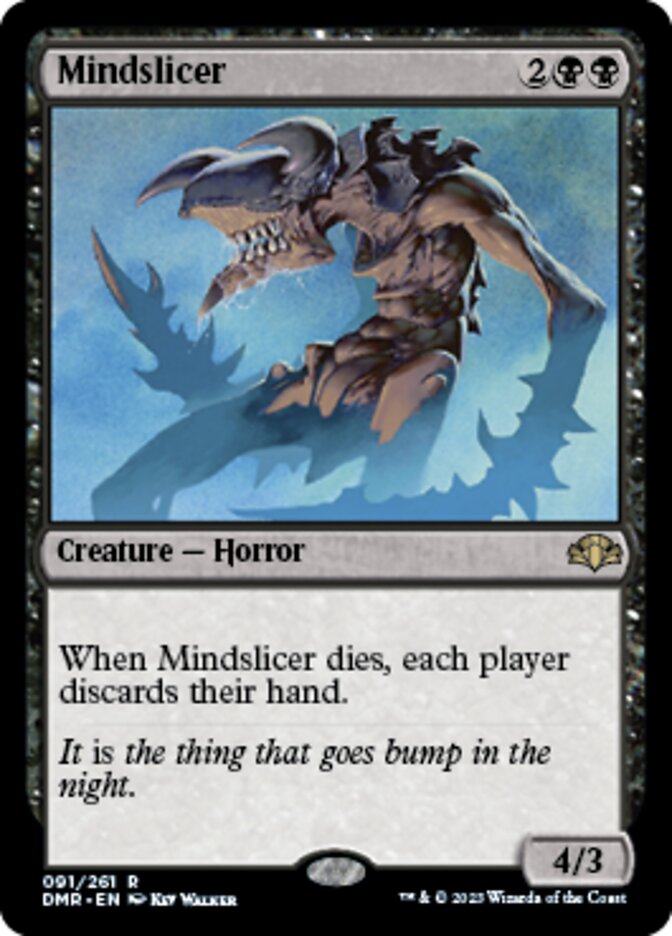 Mindslicer [Dominaria Remastered] | Black Swamp Games