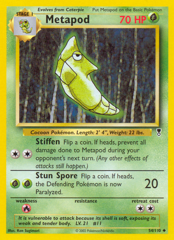 Metapod (54/110) [Legendary Collection] | Black Swamp Games