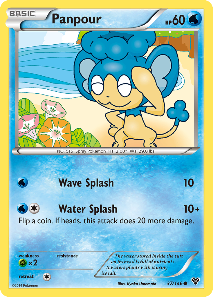 Panpour (37/146) [XY: Base Set] | Black Swamp Games