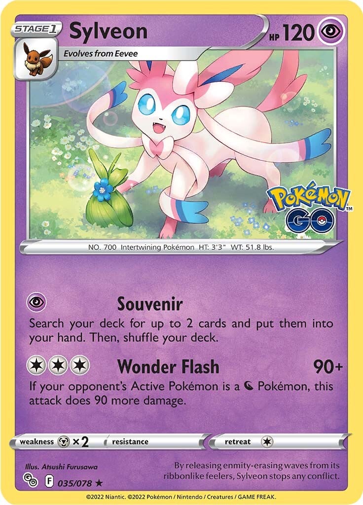 Sylveon (035/078) [Pokémon GO] | Black Swamp Games