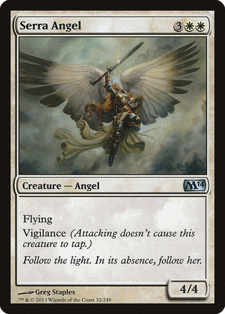 Serra Angel [Magic 2014] | Black Swamp Games