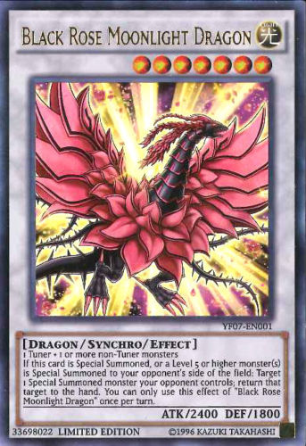 Black Rose Moonlight Dragon [YF07-EN001] Ultra Rare | Black Swamp Games